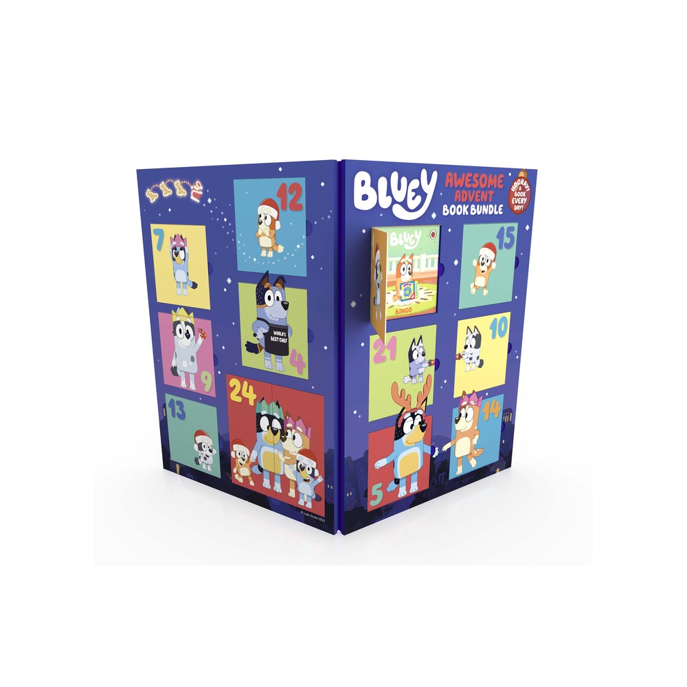 Bluey: Awesome Advent Book Bundle - by Penguin Young Readers Licenses (Hardcover)