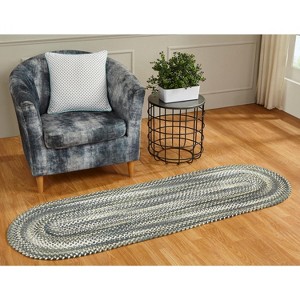 Better Trends Ombre Collection Reversible Rug 100% Cotton Chenille, Super Soft & Plush Indoor Area Utility Rug - 1 of 4