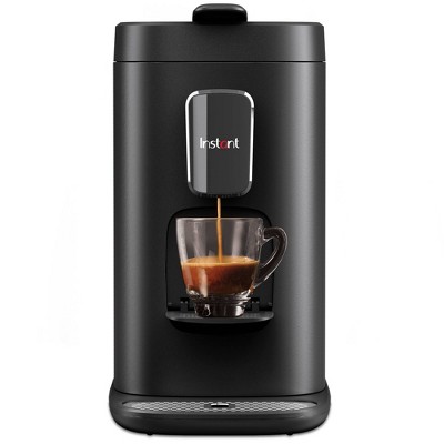 Instant Pot Dual Pod Plus 3-in-1 Coffee Maker with Espresso Machine, Pod Coffee Maker and Ground Coffee, Nespresso Capsules Compatible - Black