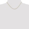 Black Bow Jewelry 1.55mm 14k Yellow Gold Solid Rolo Pendant Chain - 2 of 4