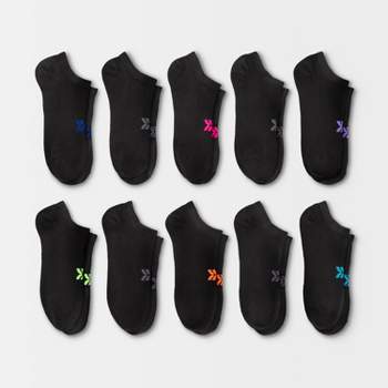 Women's Lightweight 10pk No Show Athletic Socks - All in Motion™ 4-10