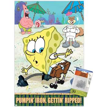 Trends International Nickelodeon Spongebob - Ripped Unframed Wall Poster  Prints : Target