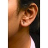 Haus of Brilliance 10K White Gold 1/10 Cttw Diamond Journey Style Climber Stud Earrings - 4 of 4