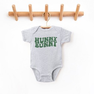 The Juniper Shop Hunny Bunny Wavy Baby Bodysuit - 1 of 2