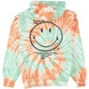 Elevenparis Mens Labech Smiley Tie Dye Hooded Hoodie Sweatshirt, tiedye, XL - 2 of 2