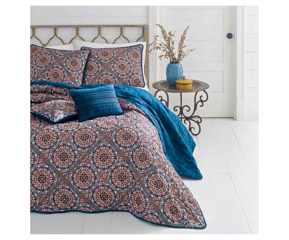 Red Sitka Suzani Bedding Collection - Azalea Skye