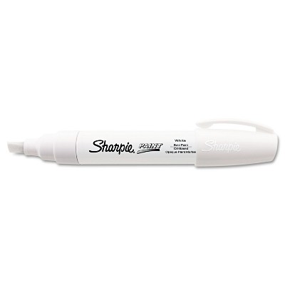 Sharpie Paint Marker Wide Point White 35568