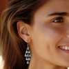 Ross-Simons 14.00 ct. t.w. Sky Blue Topaz Chandelier Drop Earrings in 18kt Gold Over Sterling - 2 of 3