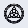 Slickblue Celtic Metal Wall Art – 12" Round Hanging Decor in 8 Irish Designs & 4 Finish Options for Home - 2 of 4