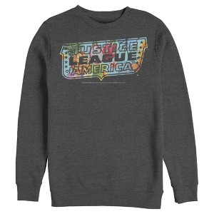 Men's Justice League Dragon Fruit Logo Sweatshirt - 1 of 3
