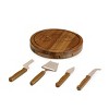 Toscana Friends Central Perk Acacia Circo Cheese Charcuterie Board and Tools Set - 3 of 4