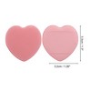 Unique Bargains Heart-Shaped Face Makeup Sponge 5 Pcs - 2 of 4
