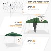 EAGLE PEAK Slant Leg Pop-up Canopy Tent Easy One Person Setup Instant Outdoor Beach Canopy Folding Portable Sports Shelter - 2 of 4