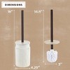 Creative Scents Rustic Luxe Toilet Brush and Holder Set - 4 of 4