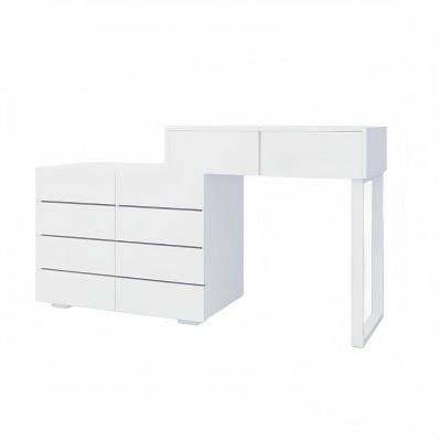 Bella Depot Makeup Vanity Chest of Drawers(No mirror)