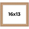 PosterPalooza | Weathered Yellow Picture Frame - UV Acrylic, Backing Board, Hanging Hardware Included - 2 of 4