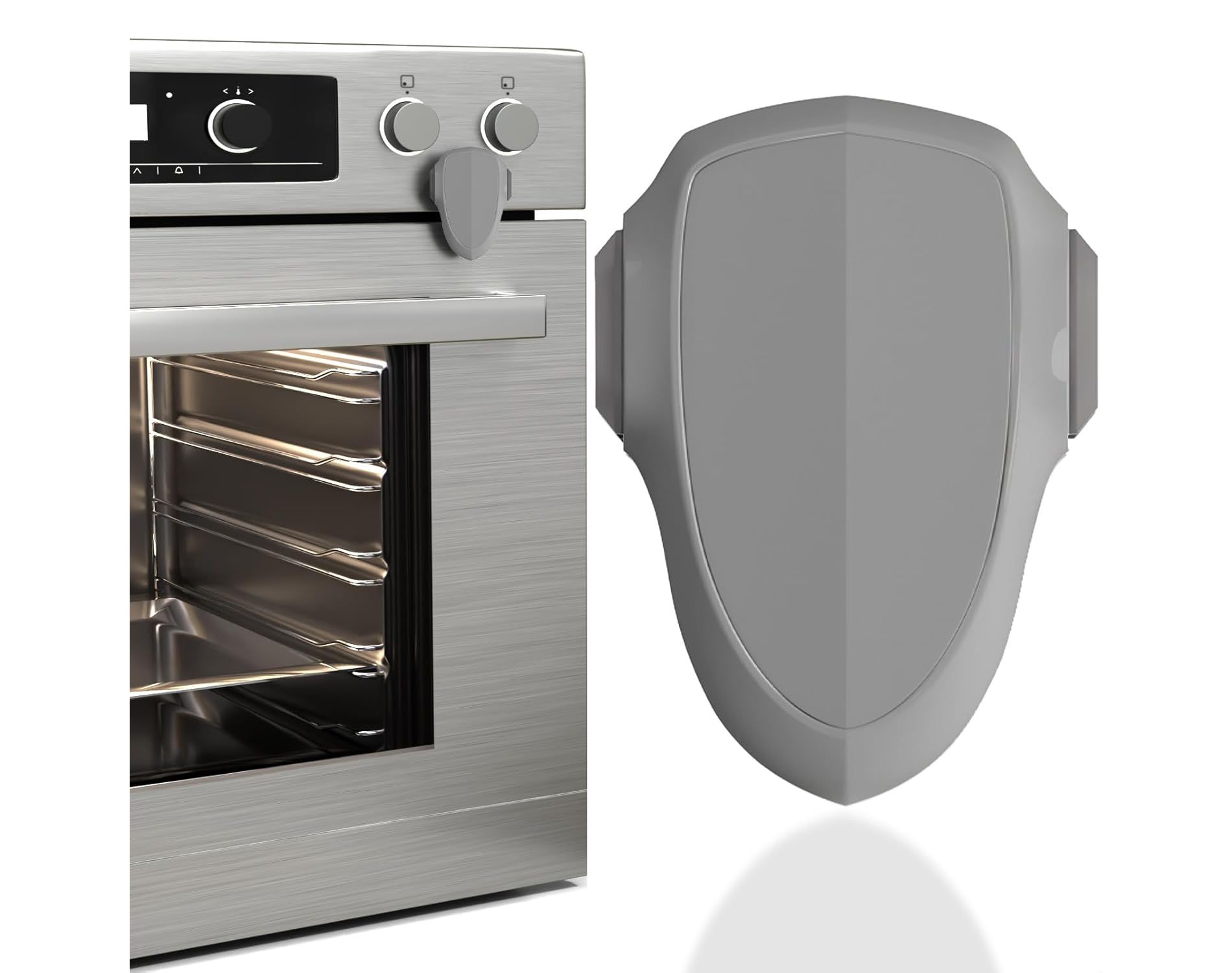 Baby Proof Me | Oven & Appliance Safety Lock - Gray