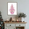 Amanti Art Pink Christmas Tree by Patricia Shaw Canvas Art Framed - 4 of 4