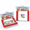 Big Dot of Happiness Christmas Train - Holiday Party Money and Gift Card Holders - Set of 8 - 2 of 4