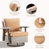 YARDSIGHT  Outdoor Swivel Patio Chairs with 360° Rotation, All-Weather PE Wicker Armchairs with Cushions for Garden, Deck, Porch, and Backyard - 4 of 4