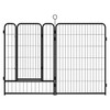 Chery Life 16 Panels Heavy Duty Metal Playpen with Self-Locking Gate, Extra Tall 40" Dog Fence Pet Exercise Pen Large Dogs - 3 of 4