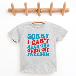 The Juniper Shop Sorry I Can't Hear You Over My Freedom Youth Short Sleeve Tee - 1 of 4