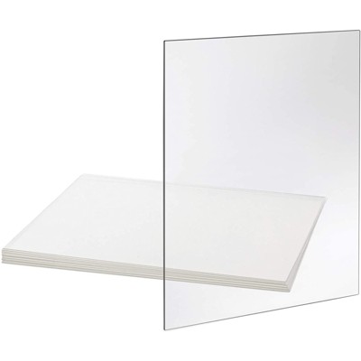 Approx 11"x14" Acrylic 1/8" Plexiglass Picture Frame Glass Replacement Craft 