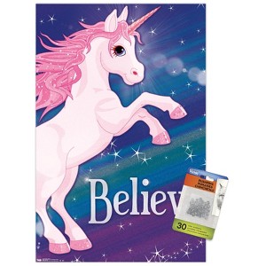 Trends International Rainbow Unicorn Unframed Wall Poster Prints - 1 of 4
