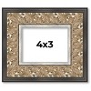 PosterPalooza | Photo Size Ornate Silver Picture Frame - UV Acrylic, Foam Board Backing, Hanging Hardware - 2 of 4