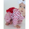 RuffleButts Baby Girls Patterned Footless Ruffle Tights - 4 of 4