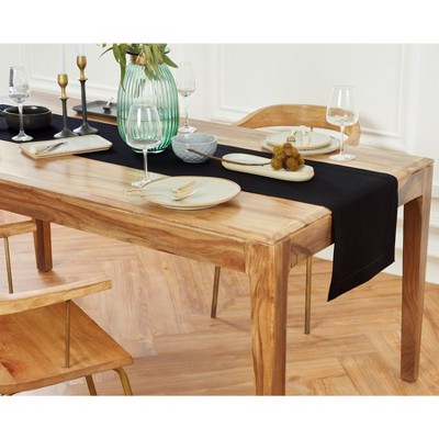 Solino Home Linen Medium Weight Hemstitch Table Runner