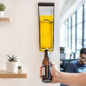McKay Metal Can Crusher, Heavy-Duty Wall-Mounted Smasher for Aluminum Seltzer, Soda, and Bottles for Recycling - 12 oz and 14 oz Sizes - 1 of 4
