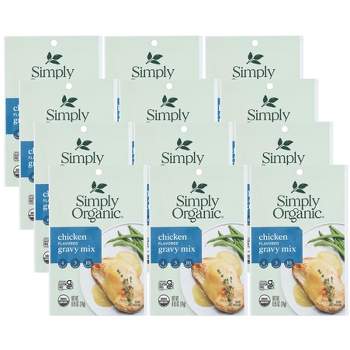 Simply Organic Chicken Flavored Gravy Mix - Case of 12/.85 oz