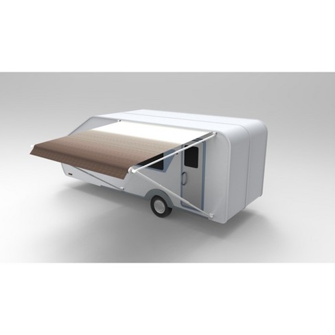 Aleko 13x8 Feet Rv Awning Fabric Replacement For Retractable Awning Brown Fade Color Target