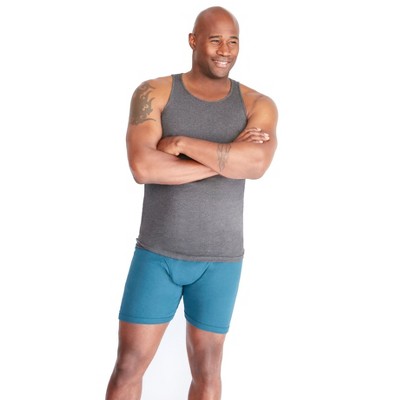 KingSize 3-Pack Ribbed Cotton Tank Undershirt