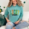 Simply Sage Market Women's Lucky Season Long Sleeve Garment Dyed Tee - 2 of 4