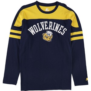 STARTER Mens Michigan Wolverines Graphic T-Shirt - 1 of 2