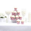 Big Dot of Happiness Pink Flamingo - Tropical Summer Decorations - Party Cupcake Wrappers - Set of 12 - 3 of 4