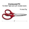 TRU RED 7in Stainless Scissor Straight Handle Rt & Lf Hand TR55049 - 2 of 4