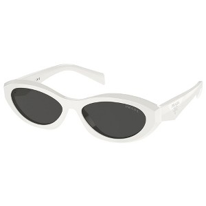 Prada PR 26ZS 17K08Z Womens Oval Sunglasses Talc 55mm - 1 of 3