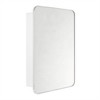 TEHOME Garnes Rectangular Recessed or Surface Mount Metal Medicine Cabinet with Mirror - 2 of 4