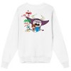 Foster's Home For Imaginary Friends Group Shot Crew Neck Long Sleeve White Adult Sweatshirt - 3 of 4