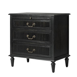 Herlinda 3-Drawer Nightstand with Built-In Outlet|ARTFUL LIVING DESIGNS - 1 of 4
