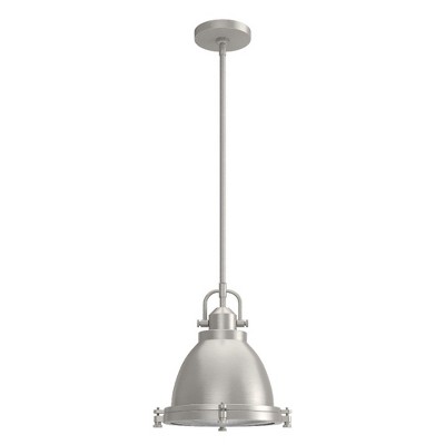 Hunter Fans Bridgemoor 1 - Light Pendant in  Brushed Nickel