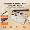 VEVOR Paper Cutter, Guillotine Trimmer, 18" Cut Length, 15 Sheets Capacity,Heavy Duty Guillotine Paper Cutter with Guard Rail/Blade Lock, Black&White - 3 of 4