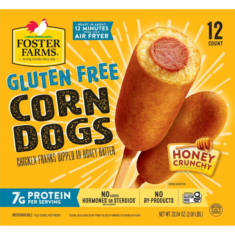 Foster Farms Gluten Free Corn Dogs - Frozen - 32.04oz, 6 of 8