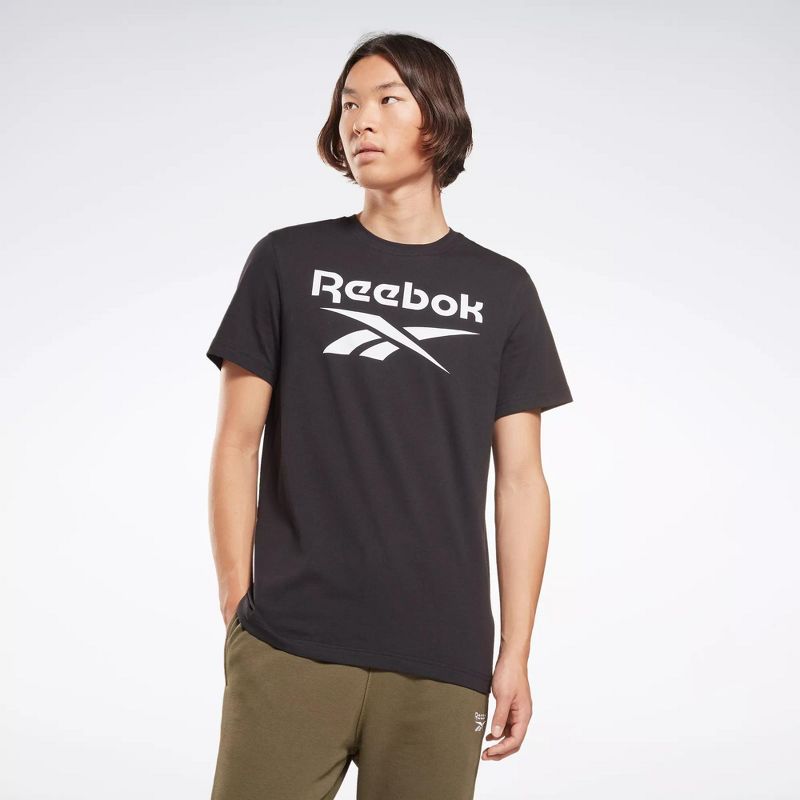 Reebok Identity Big Logo T-Shirt Mens Athletic T-Shirts, 1 of 8