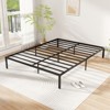 Tangkula Queen Size Metal Bed Frame Heavy Duty Support Slats Mattress Foundation - 2 of 4