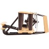 Wright Flyer Biplane Aircraft Beige with Runway Section Diecast Model Airplane by Runway24 - 2 of 3