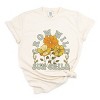Simply Sage Market Grow Wild Sun Child Colorful Garment Dyed Tee - S - Ivory - 2 of 4